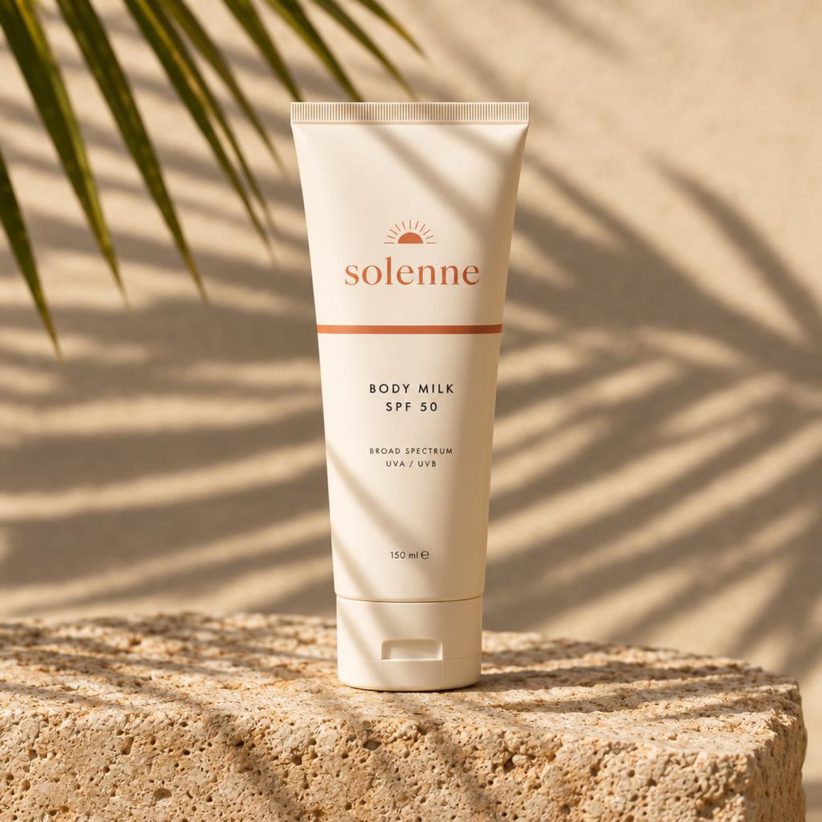 Solenne Body Milk SPF 50 mineral body sunscreen