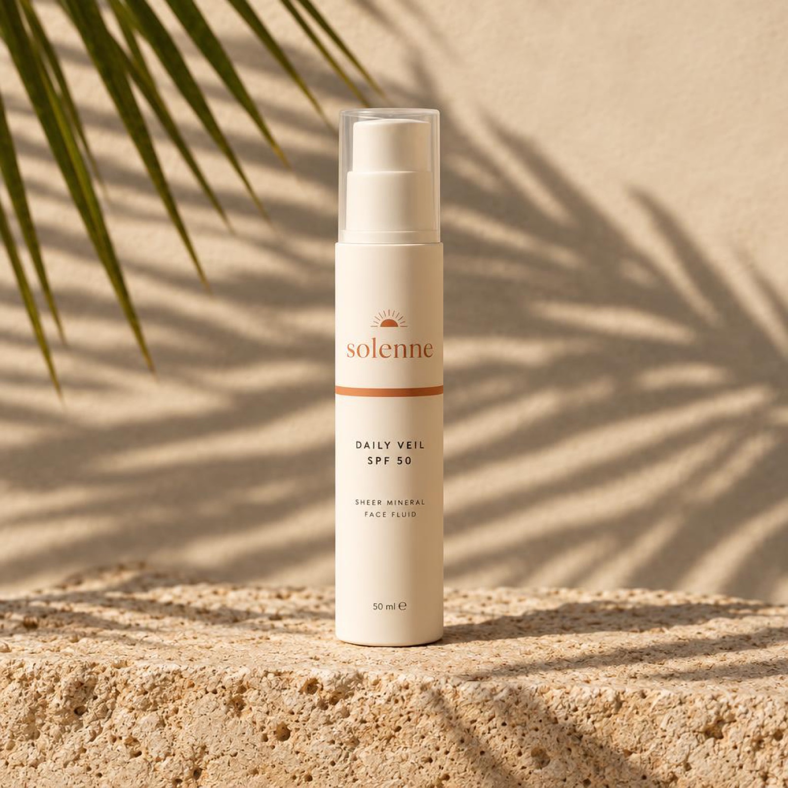 Solenne Daily Veil SPF 50 sheer mineral face fluid